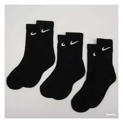 Ponožky Nike Everyday Cushioned Training Crew Socks 3-Pack Black/ White