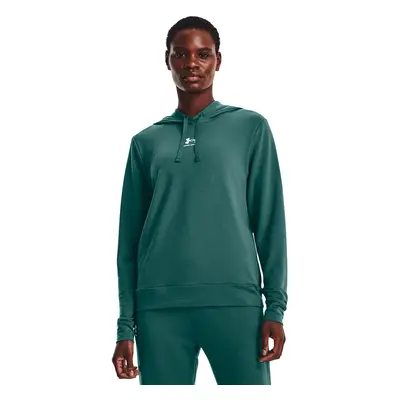 Mikina Under Armour Rival Terry Hoodie Green