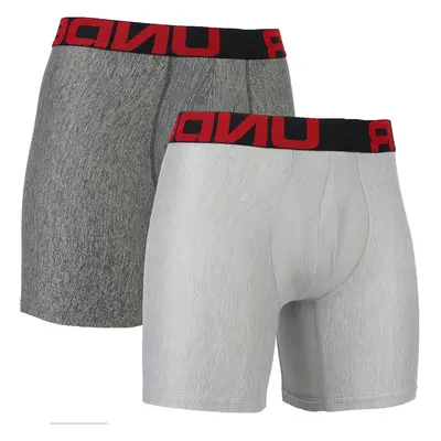 Boxerky Under Armour Tech 6In Pack Mod Gray Light Heather