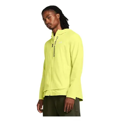 Bunda Under Armour Outrun The Storm Jacket Lime Yellow