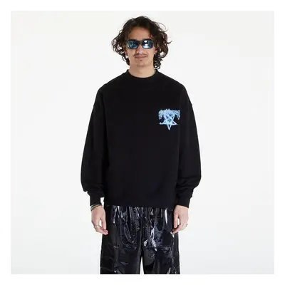 Mikina Wasted Paris Crew Neck Conjure Black