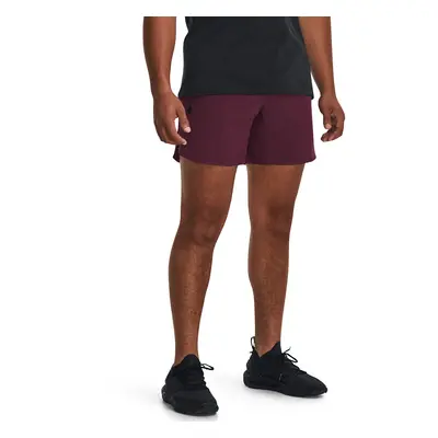 Šortky Under Armour Peak Woven Shorts Dark Maroon