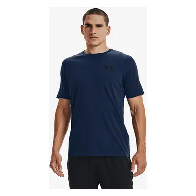 Tričko Under Armour Sportstyle Left Chest Short Sleeve T-Shirt Navy