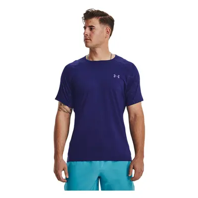 Tričko Under Armour Rush Emboss Ss Blue