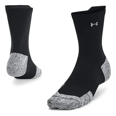 Ponožky Under Armour Ad Run Cushion 1Pk Mid Black