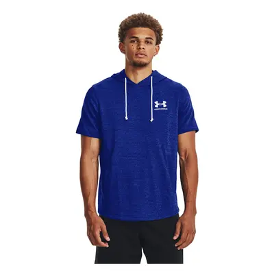 Tričko Under Armour Rival Terry Lc Ss Hd Royal