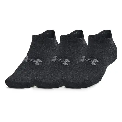 Ponožky Under Armour Essential No Show 3-Pack Black