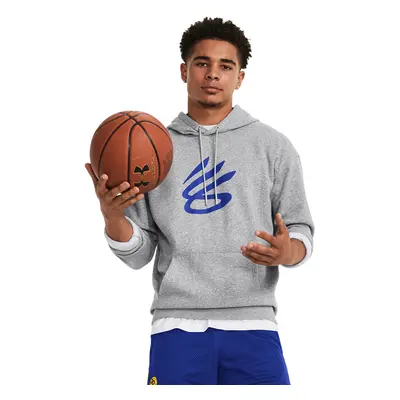 Mikina Under Armour Curry Splash Hoodie Mod Gray Full Heather