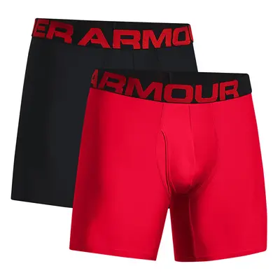 Boxerky Under Armour Tech 6In Pack Red