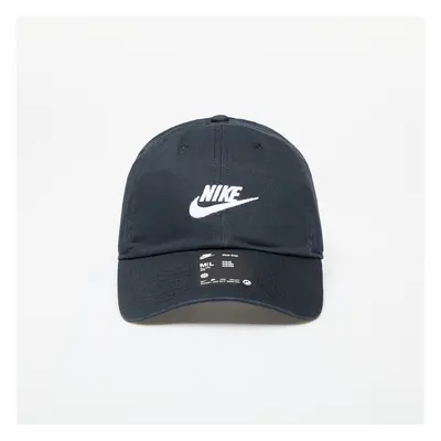 Kšiltovka Nike Club Unstructured Futura Wash Cap Black/ White