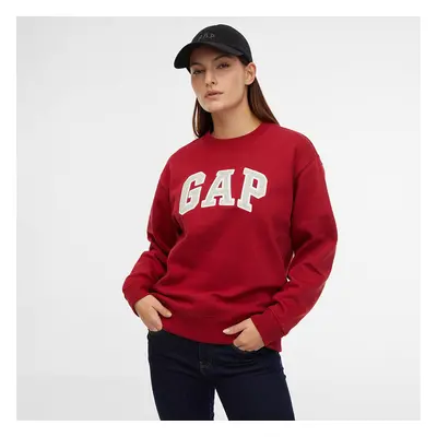 Mikina GAP Crewneck Heritage Logo Sweatshirt Sled