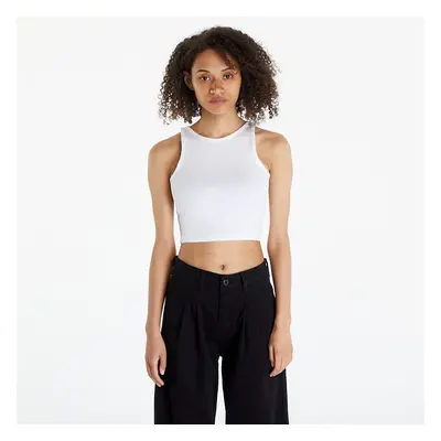 Top Urban Classics Ladies Organic Cropped Rib Top 2-Pack White/ Black