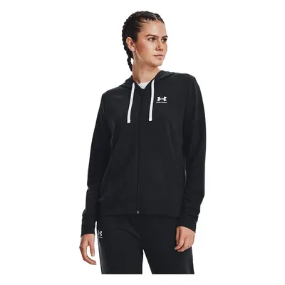 Mikina Under Armour Rival Terry Fz Hoodie Black