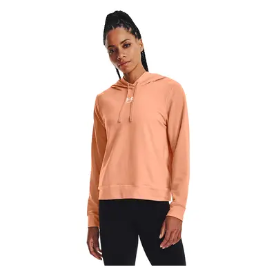 Mikina Under Armour Rival Terry Hoodie Orange