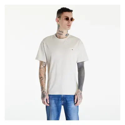 Tričko Tommy Jeans Reg Corp Tee Ext Beige