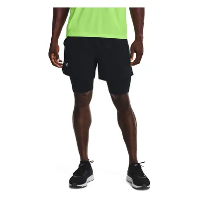 Šortky Under Armour Launch 5'' 2-In-1 Short Black