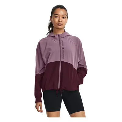 Bunda Under Armour Woven Fz Jacket Misty Purple