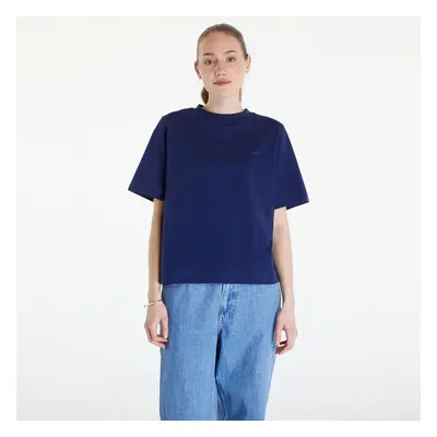 Tričko Queens Women's Essential T-Shirt With Tonal Print Navy