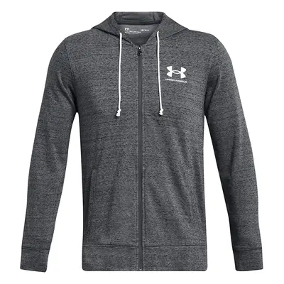 Mikina Under Armour Rival Terry Lc Fz Pitch Gray Full Heather