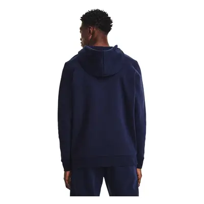 Mikina Under Armour Essential Fleece Fz Hood Midnight Navy