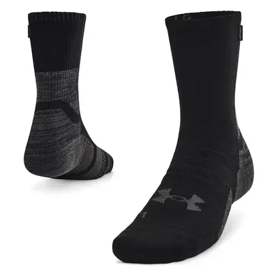 Ponožky Under Armour Armourdry Run Wool Black