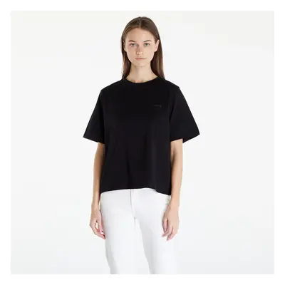 Tričko Queens Women's Essential T-Shirt With Tonal Print Black