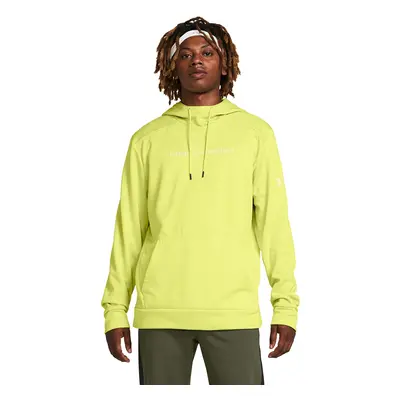 Mikina Under Armour Armour Fleece Wordmark Hd Lime Yellow