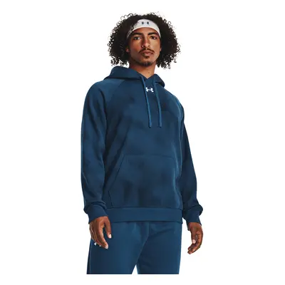 Mikina Under Armour Rival Fleece Printed Hd Varsity Blue