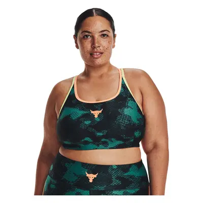 Podprsenka Under Armour Project Rck Crsbck Pt Bra Fam Green