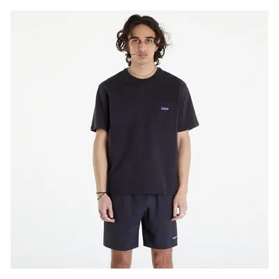 Tričko Patagonia M's Daily Pocket Tee Ink Black