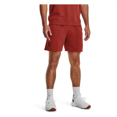 Šortky Under Armour Project Rock Terry Gym Short Heritage Red