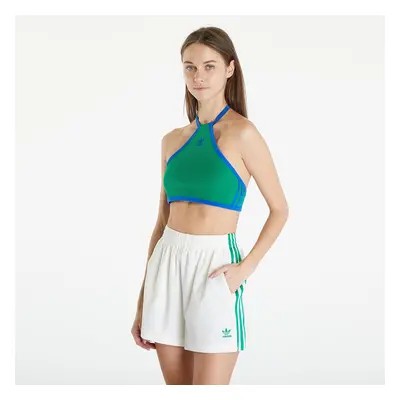 Top adidas Rib Neck Top Green