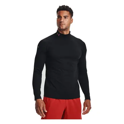 Tričko Under Armour Coldgear Rush Mock Black