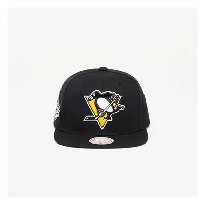 Kšiltovka Mitchell & Ness NHL Top Spot Snapback Penguins Black