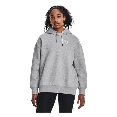 Mikina Under Armour Essential Flc Os Hoodie Mod Gray Light Heather