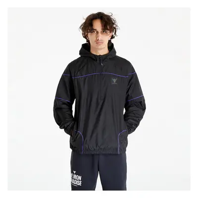 Větrovka Under Armour Project Rock Anorak Jacket Black/ Pluto/ Black