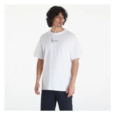 Tričko Karl Kani Small Signature Burger Tee White