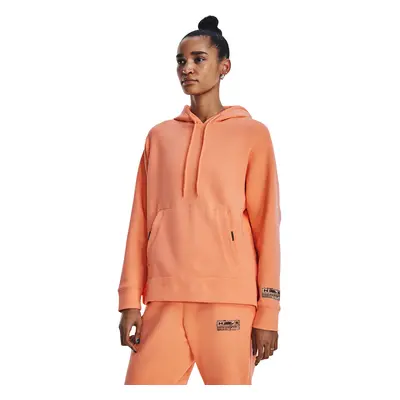 Mikina Under Armour Summit Knit Hoodie Orange