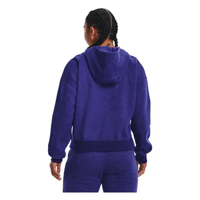 Mikina Under Armour Essential Script Hoodie Blue