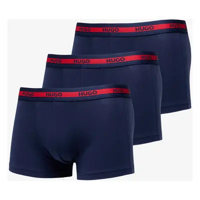 Boxerky Hugo Boss Trunk Triplet Planet Navy