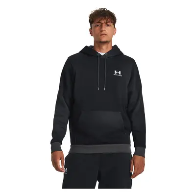 Mikina Under Armour Essential Flc Novelty Hd Black