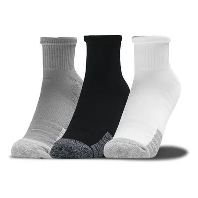 Ponožky Under Armour Heatgear Quarter 3-Pack Gray