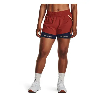 Šortky Under Armour Project Rck Flex Short Heritage Red