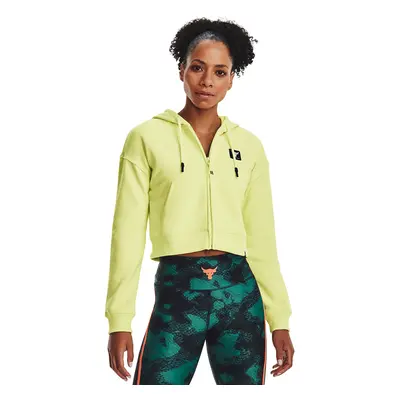 Mikina Under Armour Project Rck Hw Terry Fz Green