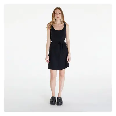 Šaty Calvin Klein Jeans Tie Waisted Day Dress Black