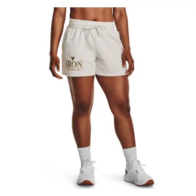 Šortky Under Armour Project Rck Everyday Terry Short White Clay