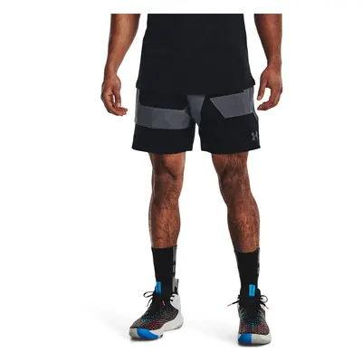 Šortky Under Armour Baseline Woven 7'' Short Black