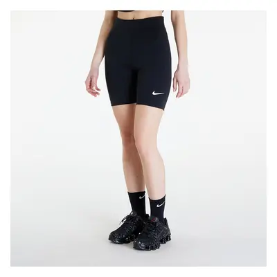 Šortky Nike Sportswear Classics Women's High-Waisted 8" Biker Shorts Black/ Sail