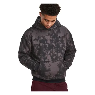 Mikina Under Armour Curry Acid Wash Hoodie Jet Gray