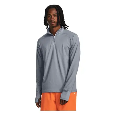 Tričko Under Armour Qualifier Run 1/4 Zip Steel